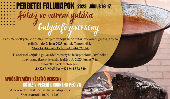 DNI OBCE PRIBETA 2023 - výzva